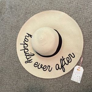 Honeymoon beach hat!